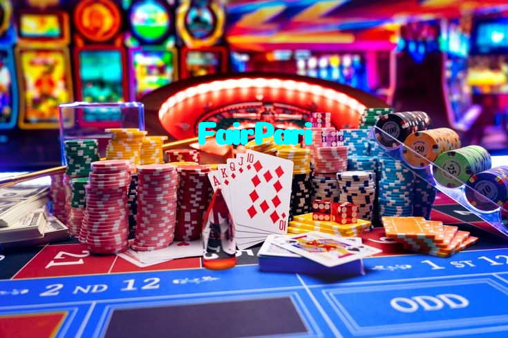 FairPari casino presented on mobile device in Pakistan with slots and live games