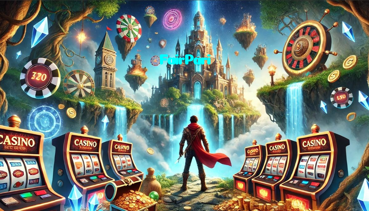 FairPari casino presented on mobile device in Pakistan with slots and live games
